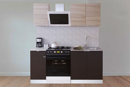 Прямой кухонный гарнитур Сокол-2 180 см - Кухонные гарнитуры - МебельМедведь