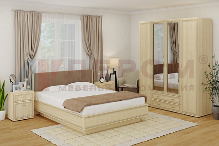 Спальня МСК-1022 - Готовые комплекты - МебельМедведь
