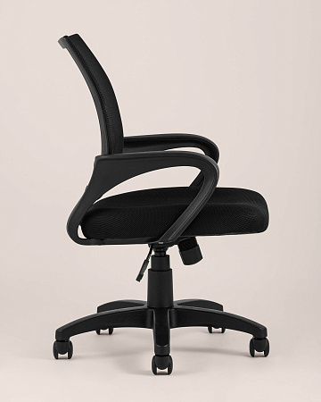 Кресло офисное TopChairs Simple черное - Офисные кресла - МебельМедведь