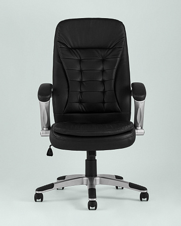Кресло руководителя TopChairs Control черное - Кресла руководителя - МебельМедведь
