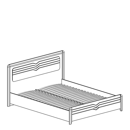 Кровать "Фьорд" №157 - Фьорд - МебельМедведь