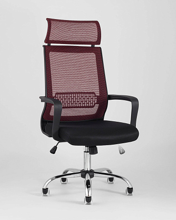 Кресло офисное TopChairs Style красное - Офисные кресла - МебельМедведь