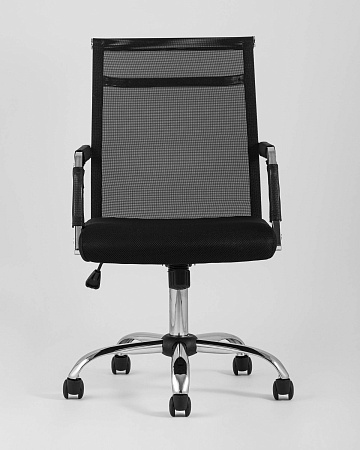 Кресло офисное TopChairs Clerk черное - Офисные кресла - МебельМедведь