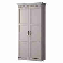"Нельсон" №950 Шкаф для одежды 2-дверный, серый камень