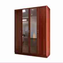Шкаф платяной 4-х дверный с 2-мя зеркалами Волхова С-400/1М