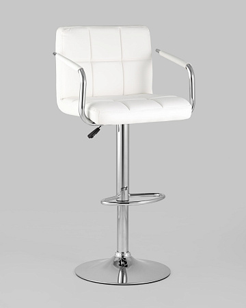 Стул барный Малави белый - Барные стулья - МебельМедведь
