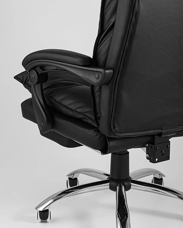 Кресло руководителя TopChairs Alpha черное - Кресла руководителя - МебельМедведь