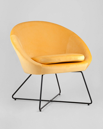 Кресло Колумбия оранжевое - Каркасные кресла - МебельМедведь