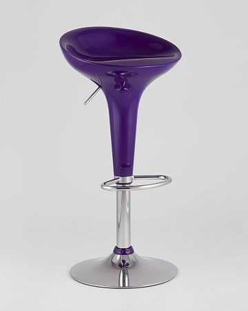 Стул барный Bomba (Бомба) фиолетовый - Барные стулья - МебельМедведь