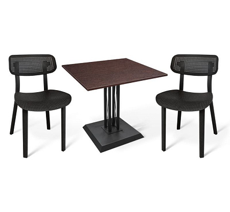 Стол со стульями SHT-DS61 - Обеденные группы - МебельМедведь