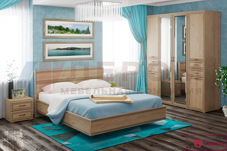 Спальня МСК-1003 - Готовые комплекты - МебельМедведь