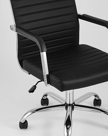 Кресло офисное TopChairs Unit черное - Офисные кресла - МебельМедведь