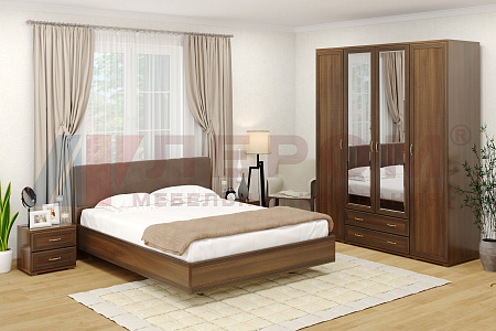 Спальня МСК-1020 - Готовые комплекты - МебельМедведь