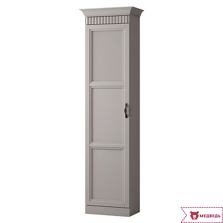 "Нельсон" №951 Шкаф для одежды 1-дверный, серый камень - Нельсон - МебельМедведь