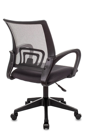 Кресло офисное TopChairs ST-Basic сетка/ткань серый - Офисные кресла - МебельМедведь