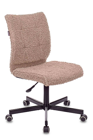 Кресло Бюрократ CH-330M коралловый экомех крестовина металл черный - Офисные кресла - МебельМедведь