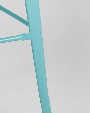 Стул барный TOLIX голубой матовый - Барные стулья - МебельМедведь