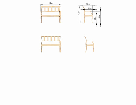 Диван Каприо 1-14 - Каркасные кресла - МебельМедведь