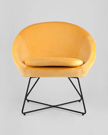 Кресло Колумбия оранжевое - Каркасные кресла - МебельМедведь