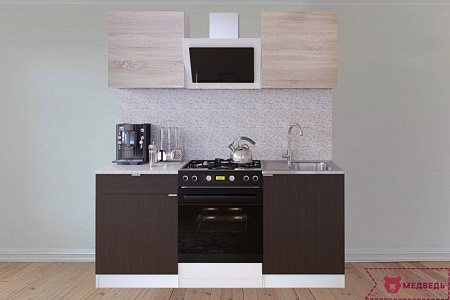 Прямой кухонный гарнитур Сокол-4 180 см - Кухонные гарнитуры - МебельМедведь