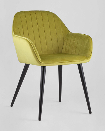 Кресло Кристи оливковое - Каркасные кресла - МебельМедведь