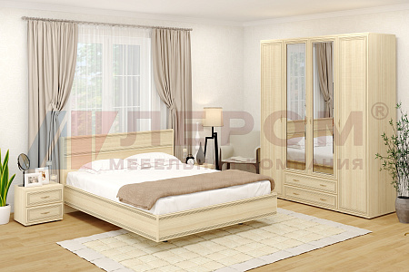 Спальня МСК-1019 - Готовые комплекты - МебельМедведь
