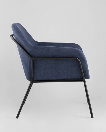 Кресло Шелфорд синее - Каркасные кресла - МебельМедведь