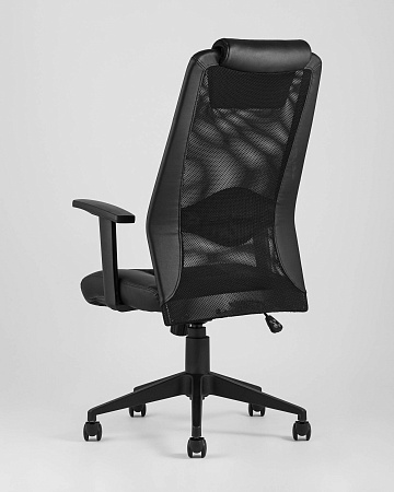 Кресло офисное TopChairs Studio черное - Офисные кресла - МебельМедведь