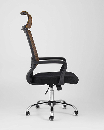 Кресло офисное TopChairs Style оранжевое - Офисные кресла - МебельМедведь