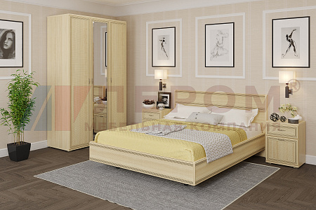 Спальня МСК-1015 - Готовые комплекты - МебельМедведь