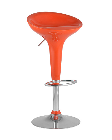 Стул барный Bomba (Бомба) оранжевый - Барные стулья - МебельМедведь