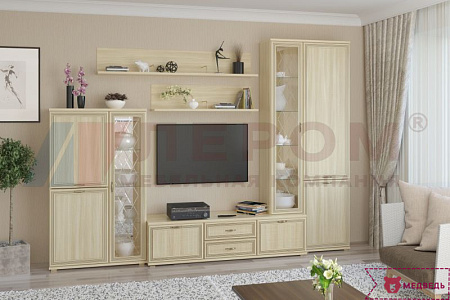Гостиная МГК-1001 - Готовые комплекты - МебельМедведь