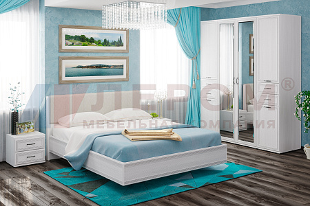 Спальня МСК-1004 - Готовые комплекты - МебельМедведь