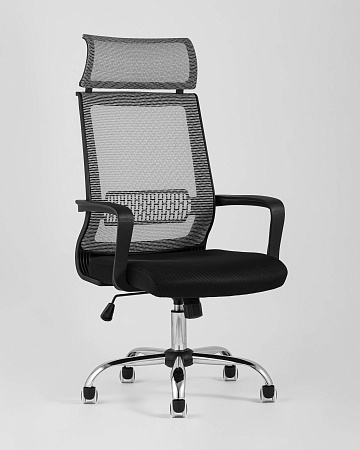 Кресло офисное TopChairs Style серое - Офисные кресла - МебельМедведь