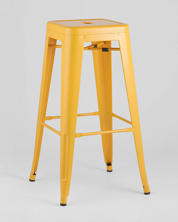 Стул барный TOLIX желтый глянцевый - Барные стулья - МебельМедведь