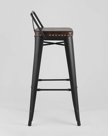 Стул барный TOLIX SOFT черный матовый - Барные стулья - МебельМедведь
