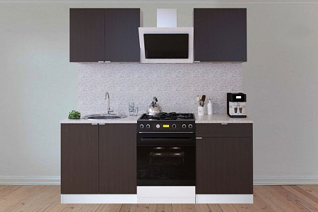 Прямой кухонный гарнитур Сокол-5 200 см - Кухонные гарнитуры - МебельМедведь