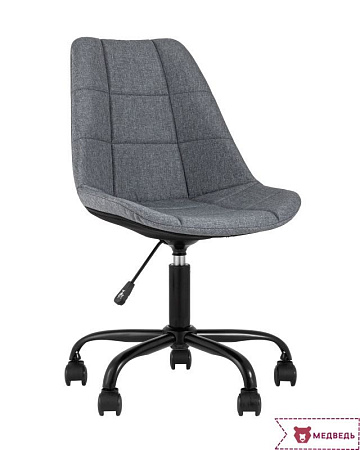 Стул офисный Гирос серый - Офисные стулья - МебельМедведь