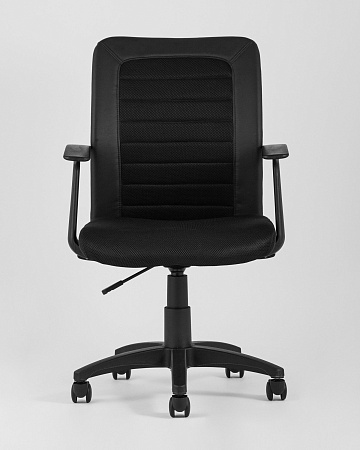 Кресло офисное TopChairs Blocks черное - Офисные кресла - МебельМедведь