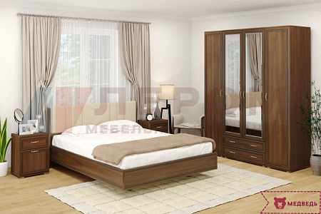 Спальня МСК-1024 - Готовые комплекты - МебельМедведь