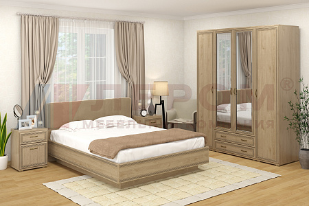 Спальня МСК-1022 - Готовые комплекты - МебельМедведь