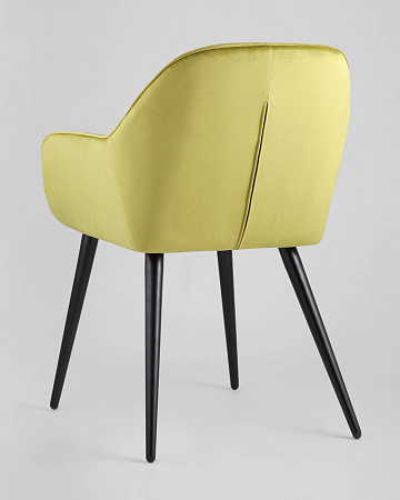 Кресло Кристи оливковое - Каркасные кресла - МебельМедведь