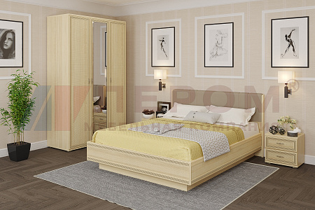 Спальня МСК-1010 - Готовые комплекты - МебельМедведь