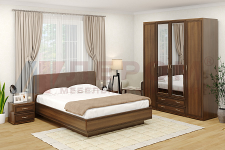 Спальня МСК-1018 - Готовые комплекты - МебельМедведь